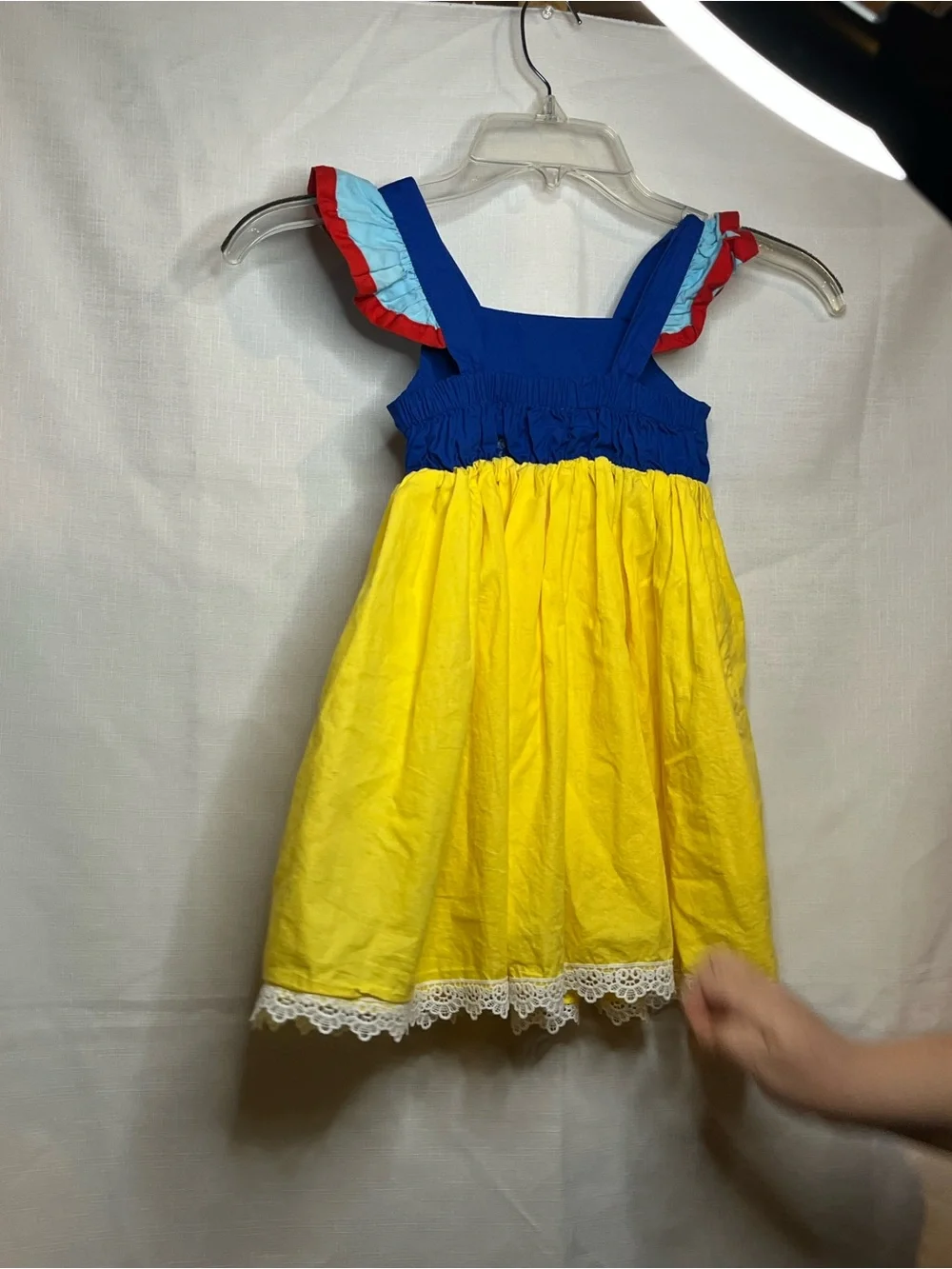 Blue & Yellow Princess Dress Costume for Kids “snowwhite”